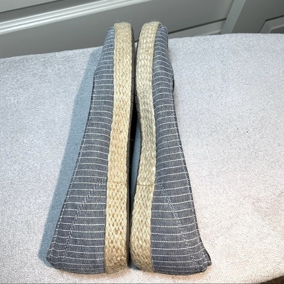 Grasshoppers Women's Slip On Shoes Sz 8 Blue White Flat Comfort Espadrille - Picture 5 of 10